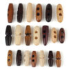 Botones de Madera Hebilla de Oliva loveday