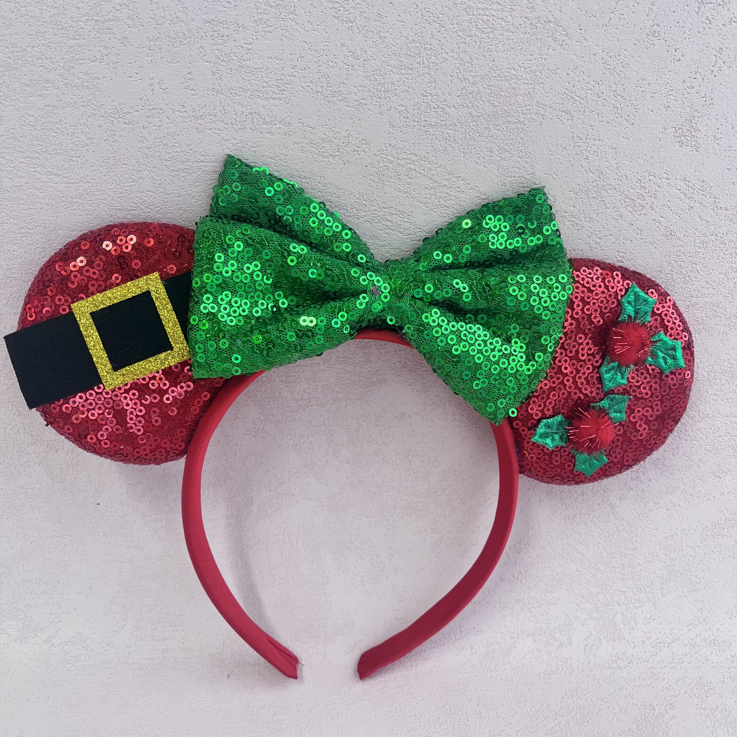 Diademas de navidad para adultos niños Mickey Minnie Mouse loveday 01 (2)