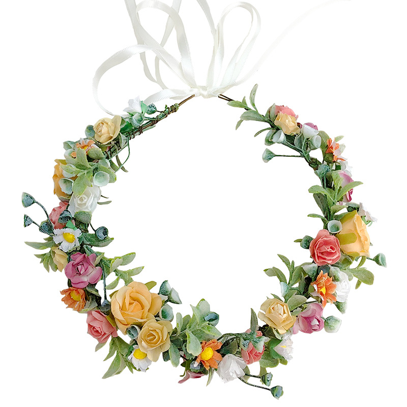 Tocados de flores para novias