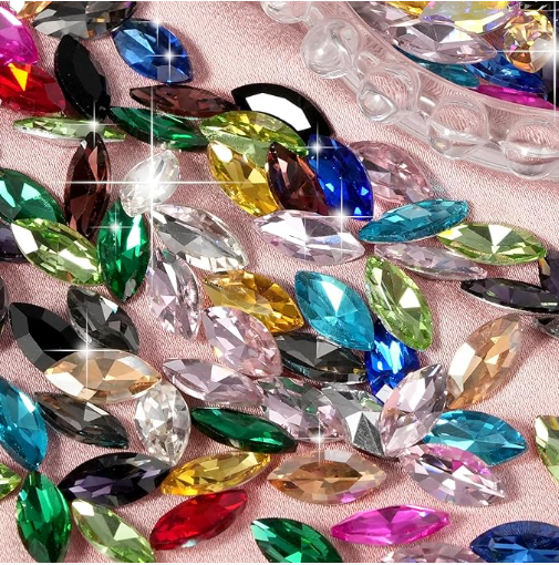 Diamantes De Imitación En Forma De Ojo De Caballo LOVEDAY ACCESORIOS DE ROPA(6)